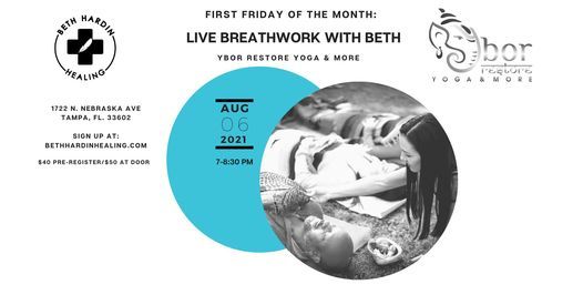 Live Breathwork With Beth at Ybor Restore Yoga & More