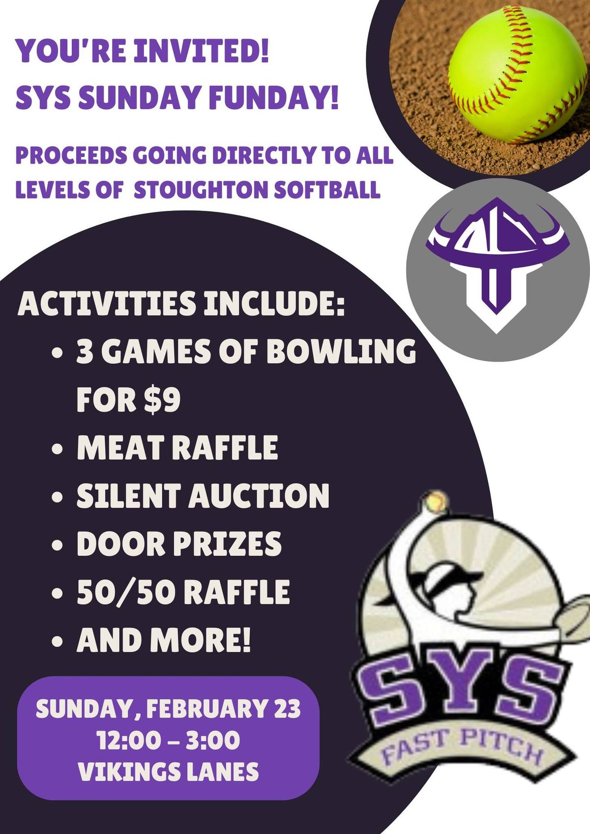 SYS Sunday Funday Fundraiser!