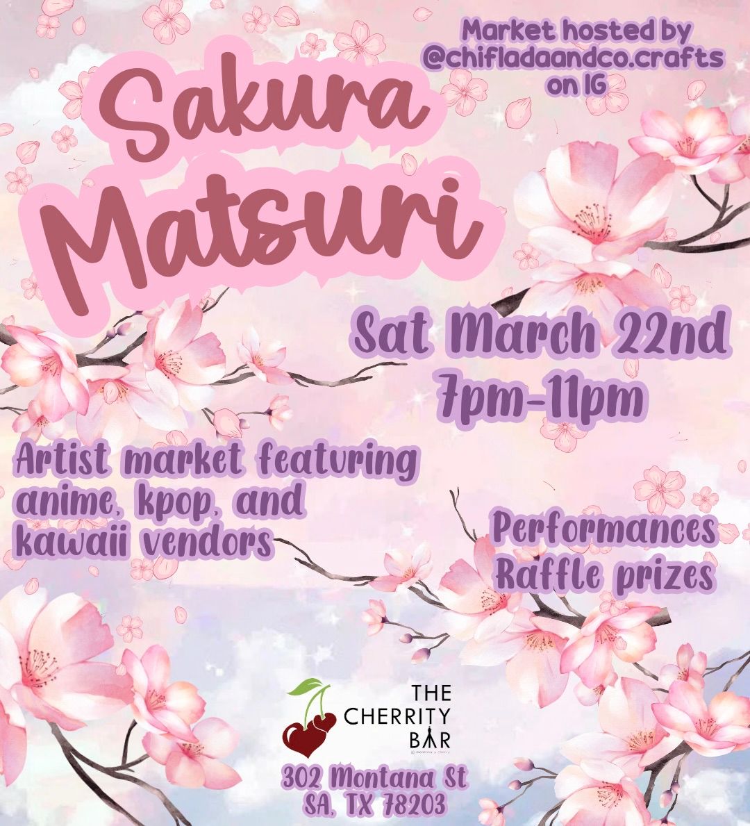 Sakura Matsuri Market @ Cherrity Bar