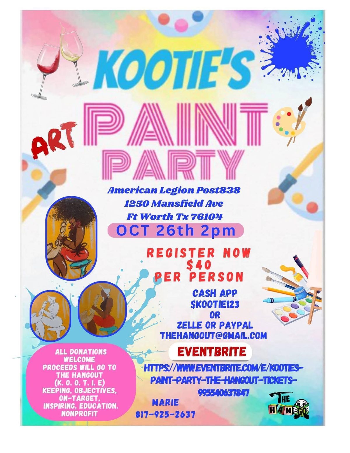 KOOTIE\u2019S Paint Party ? 