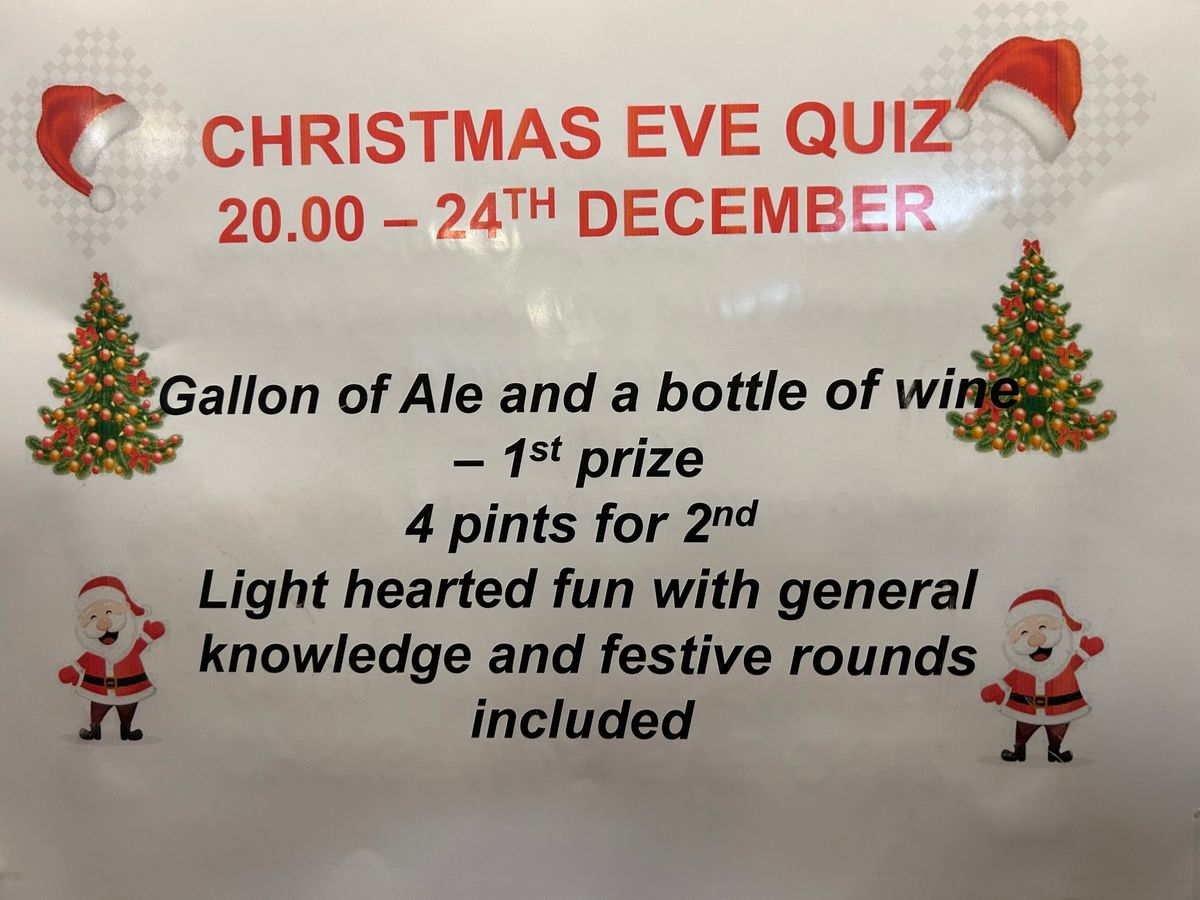 Christmas Eve Quiz