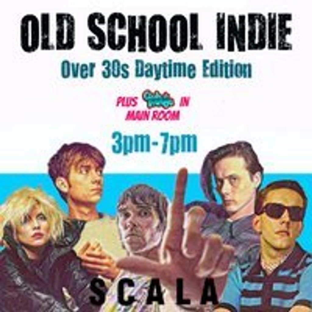 Old School Indie: Over 30s Daytime Party - 28th March, 3pm-7pm