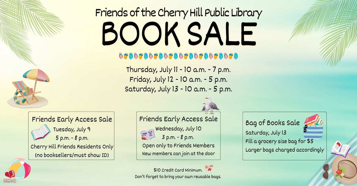 Friends Book Sale - Open to the Public
