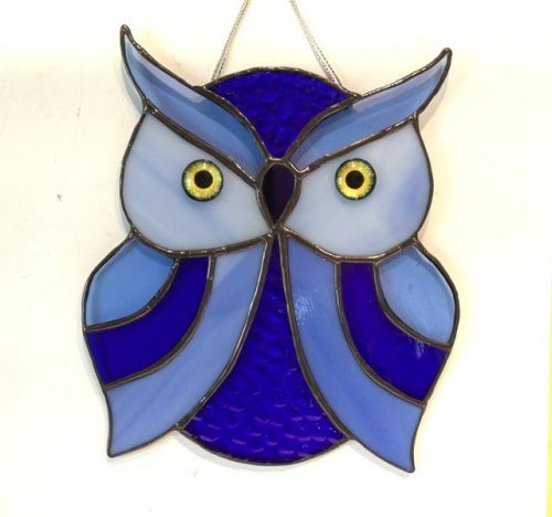 STAIN-GLASS: Easy Owl!