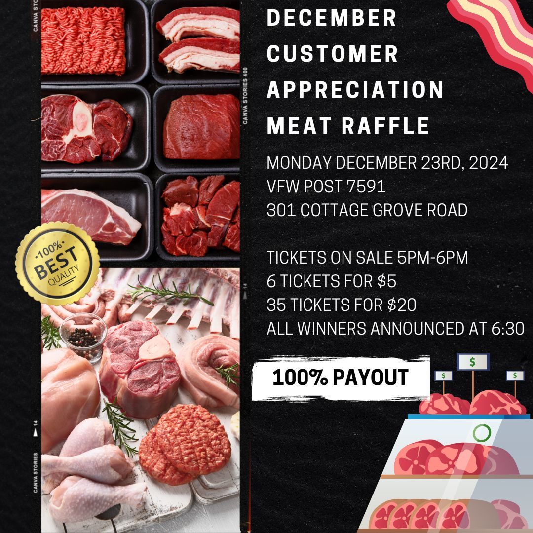 Customer Appreciation Meat Raffle