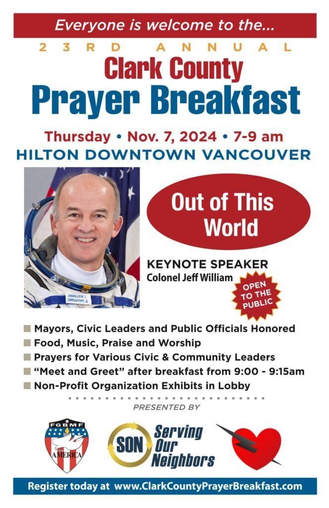 23rd Annual Clark County Prayer Breakfast 