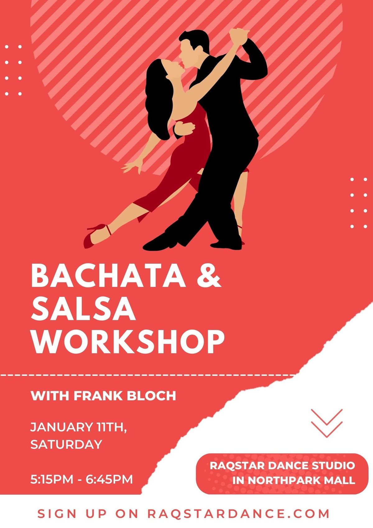 Bachata\/Salsa Workshop with Frank Bloch! 