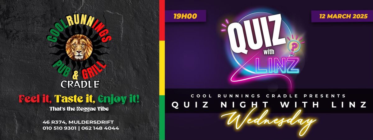 Quiz Night with Linz at Cool Runnings Cradle