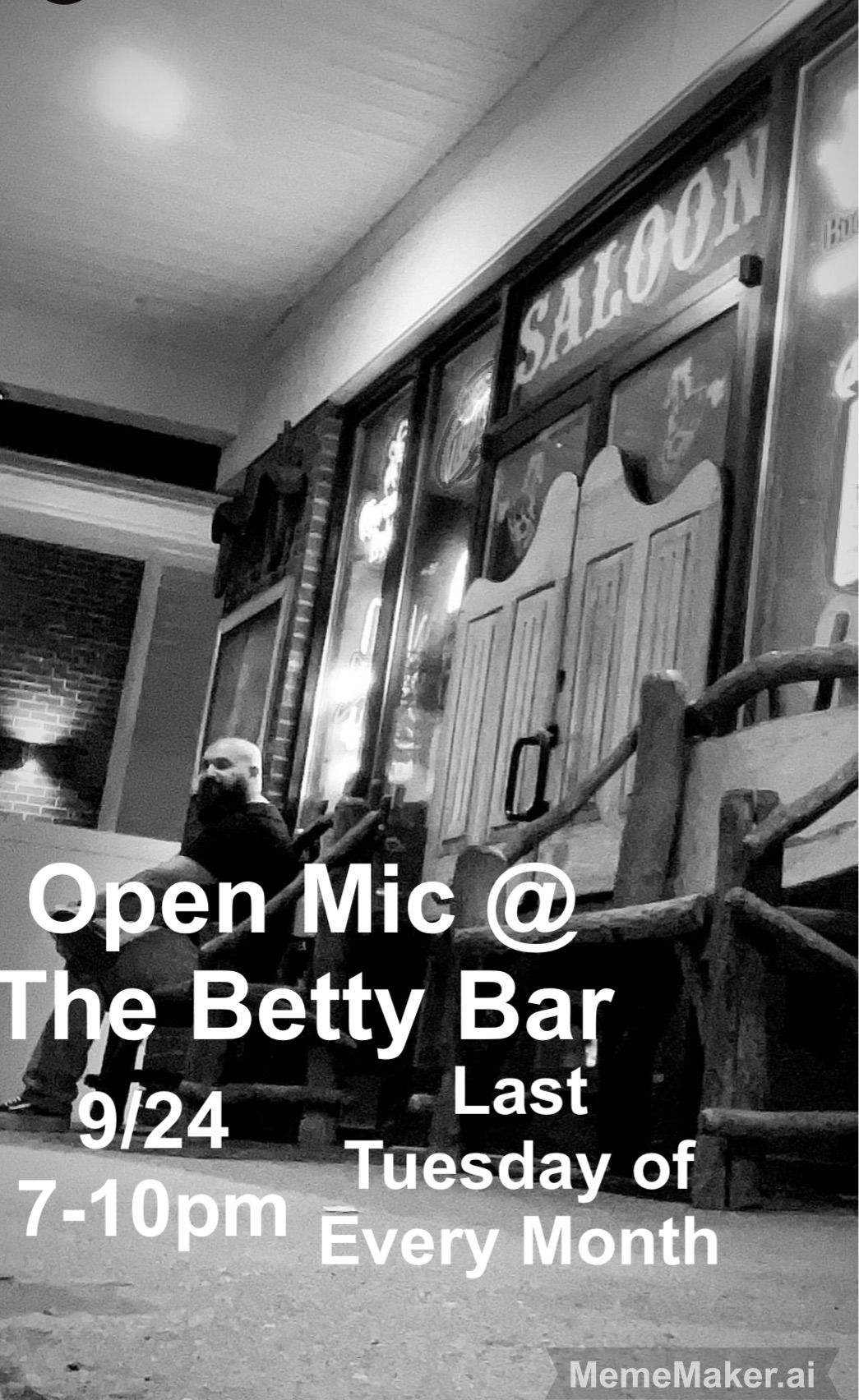 Open Mic @ The Betty Bar! 