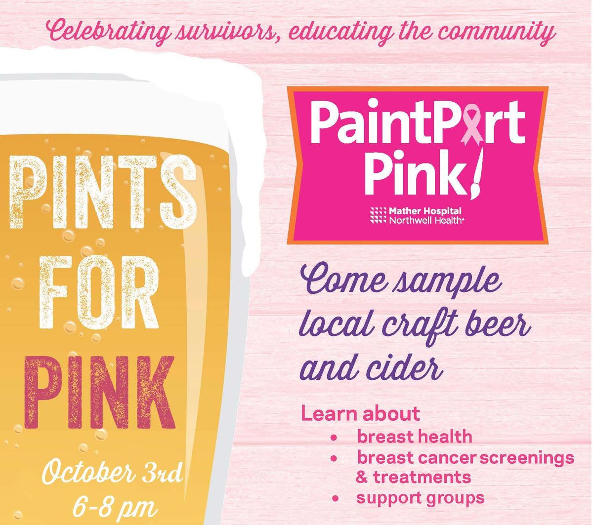 Pints for Pink