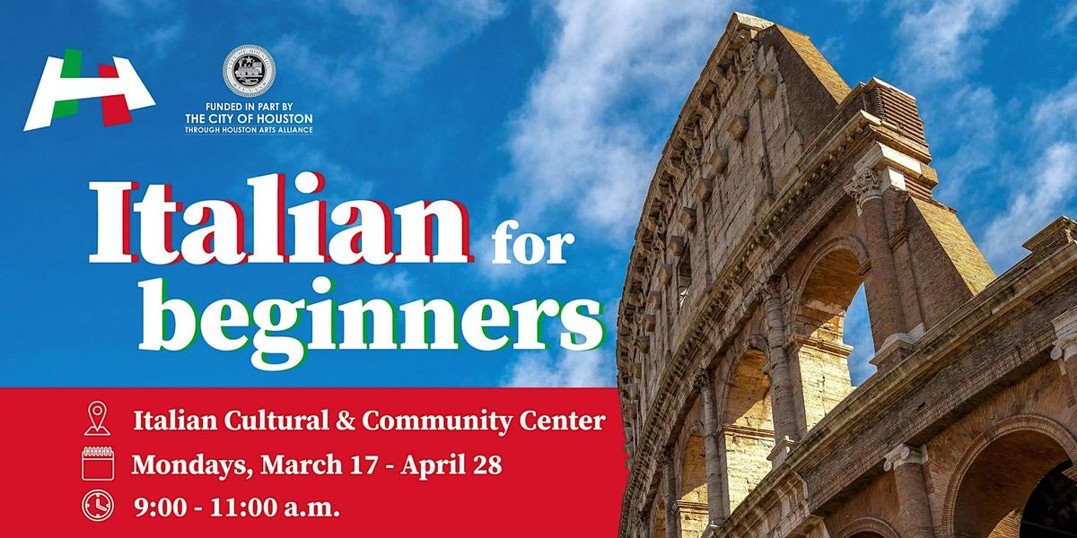 Italian for Beginners - A1S1