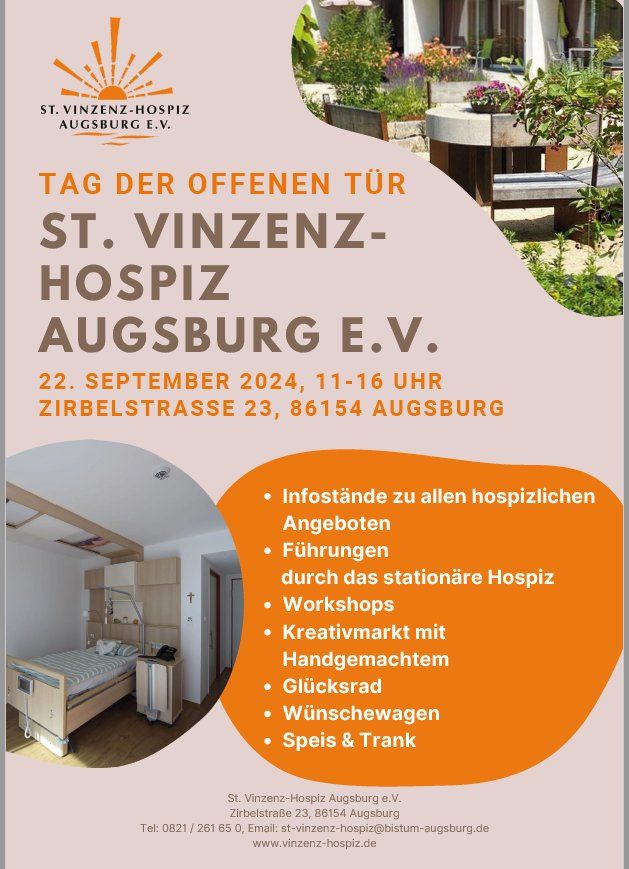 Tag der offenen T\u00fcr vom St. Vinzenz-Hospiz Augsburg e.V.