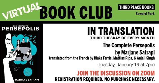 In Translation Book Club - Persepolis