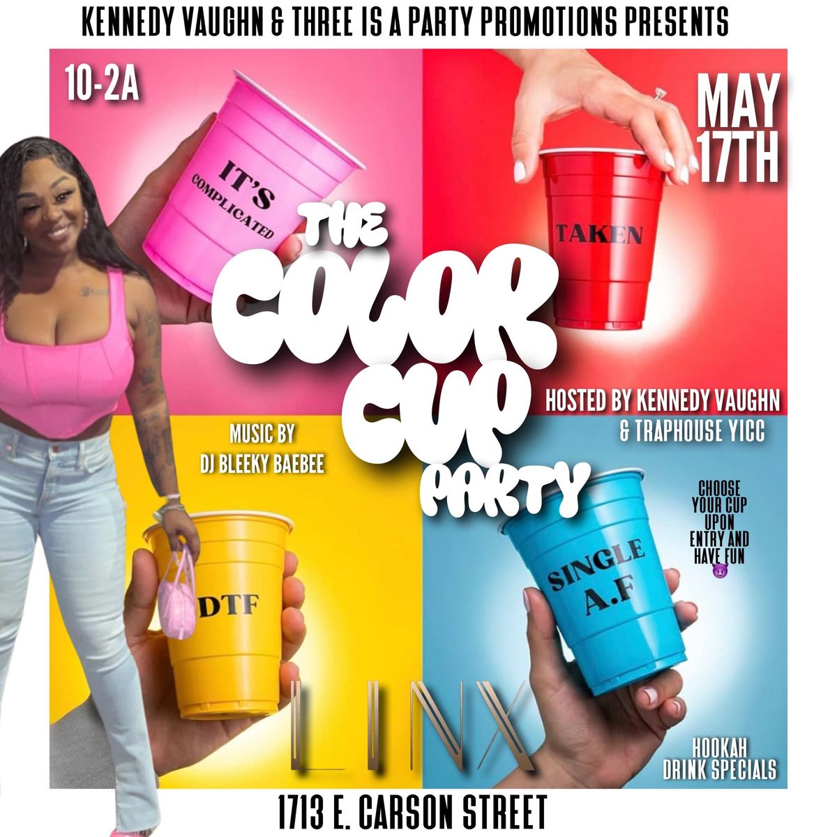 The Color Cup Party @ Club Linx