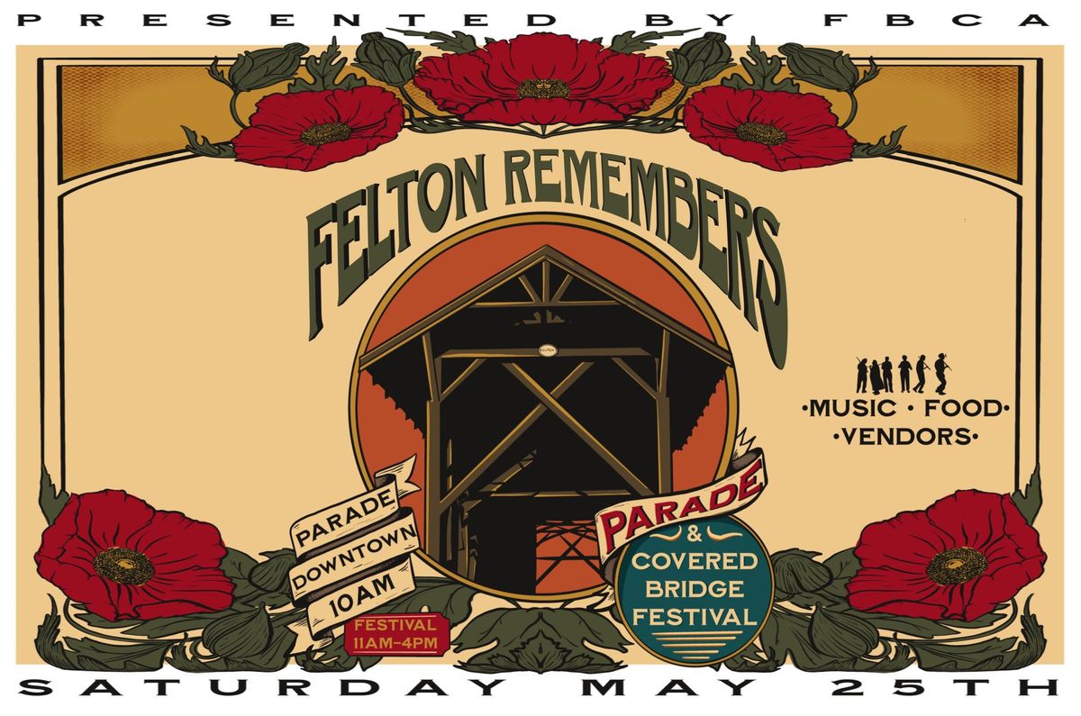 Felton Remembers parade and covered bridge festival 