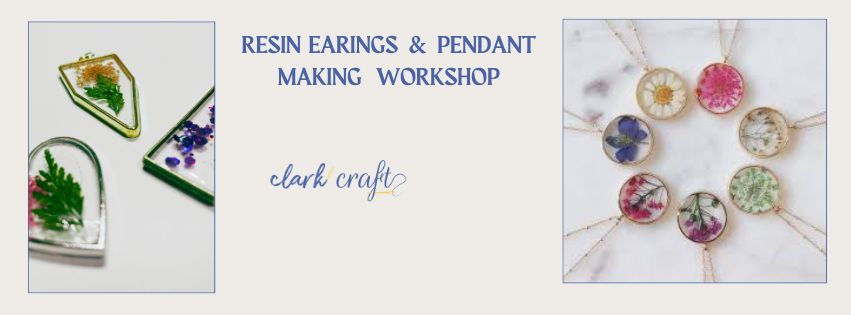 Resin Jewellery Making Workshop 