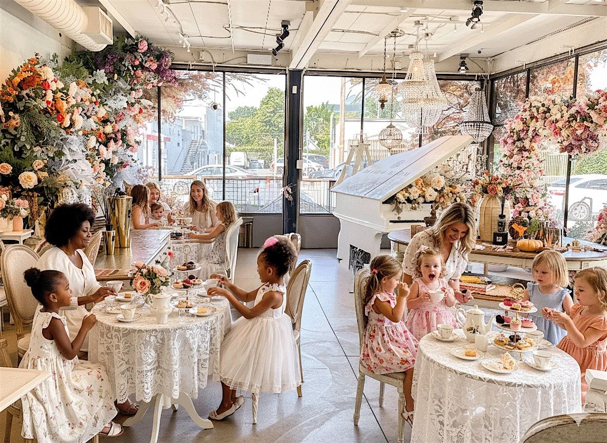 Mommy & Me Holiday Floral Tea Party