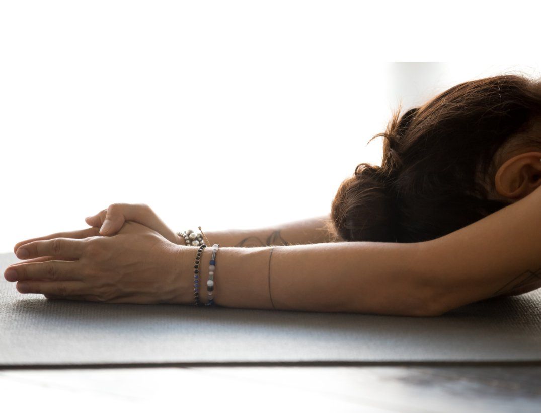 Restorative Yoga to release neck and shoulders with Maggie Dunne