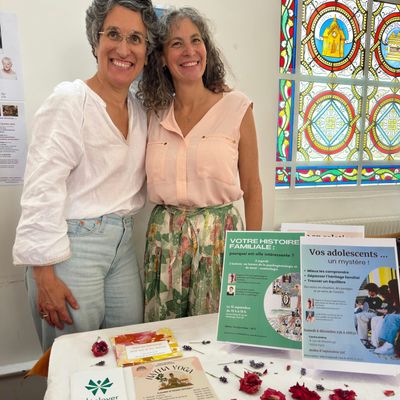 R\u00e9gine Frick et Lucile Poitou