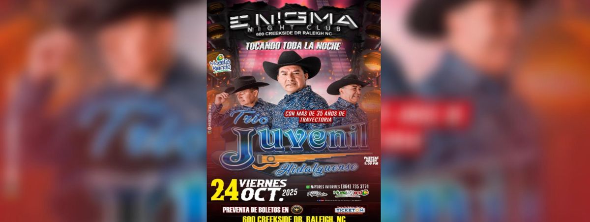 TRIO JUVENIL HIDALGUENSE EN RALEIGH 