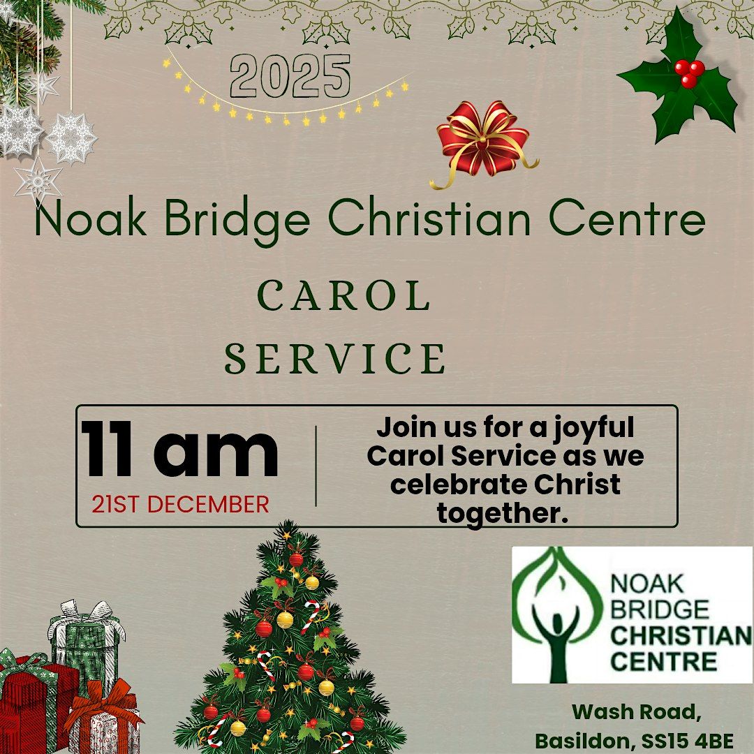 Carol Service Noak Bridge Christian Centre
