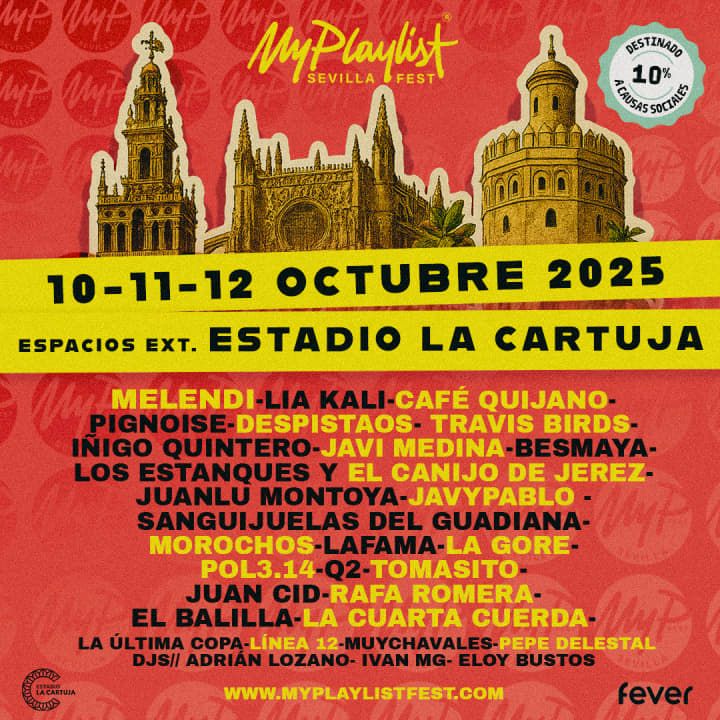 MyPlaylist Fest - The Festival of the Year at La Cartuja de Sevilla in Sevilla