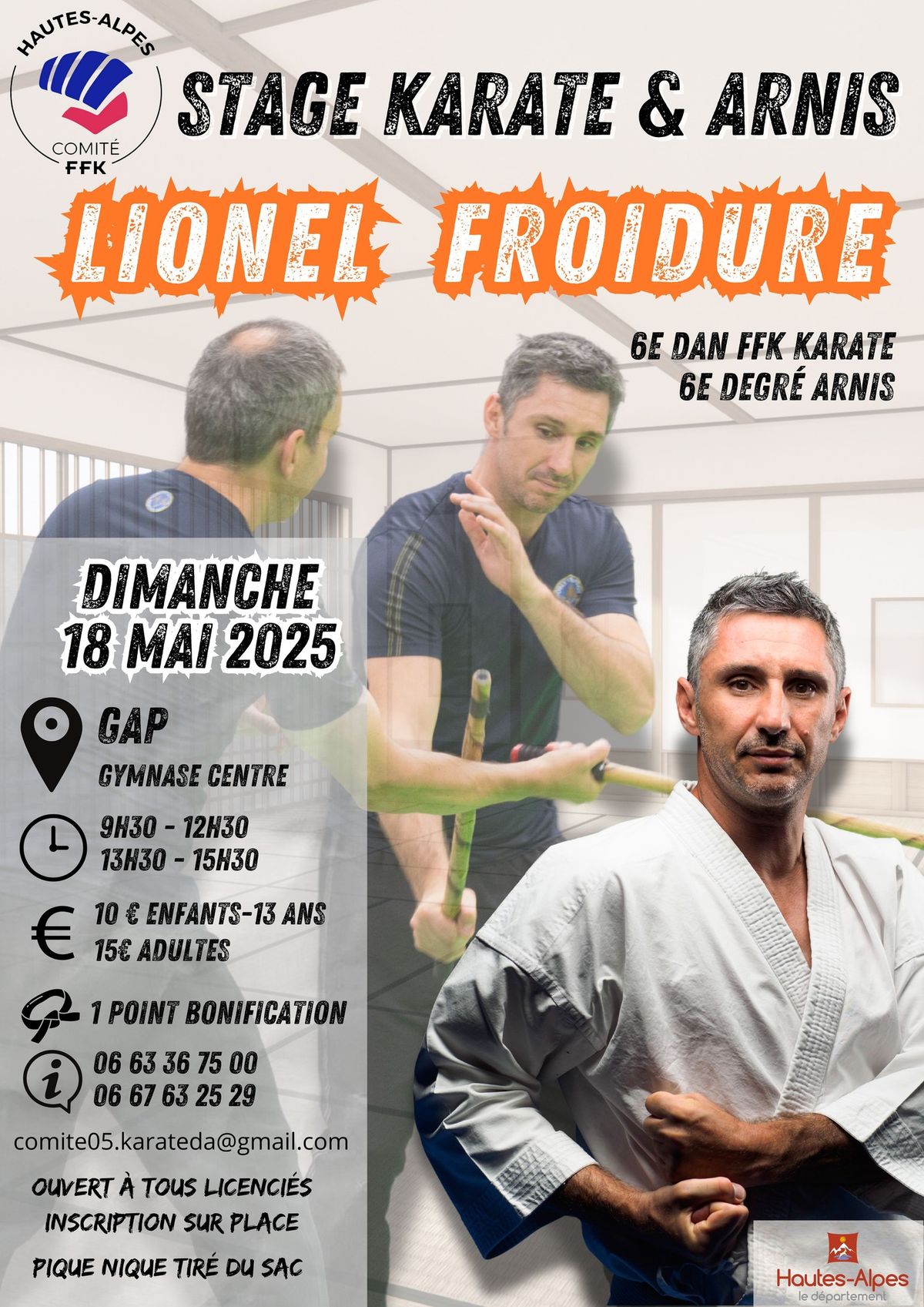 Stage Lionel FROIDURE