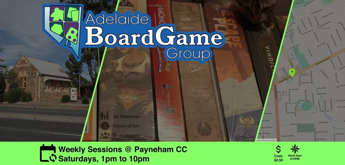 Board Games @ Payneham 13th July - Weekly Saturday Games