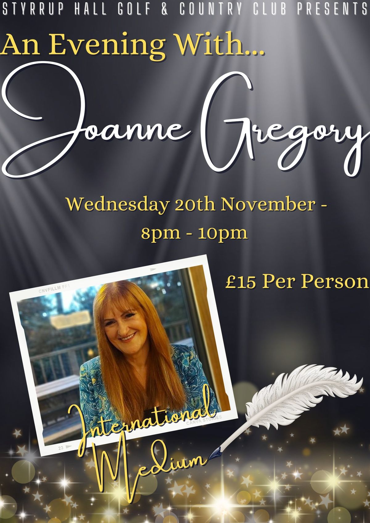 Joanne Gregory - International Medium