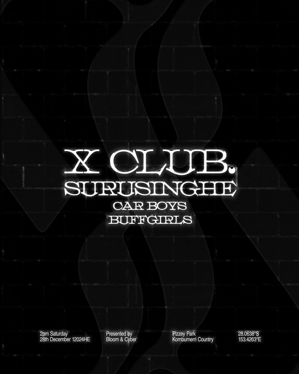 X CLUB. with Surusinghe \/\/ (Bloom + Cyber)