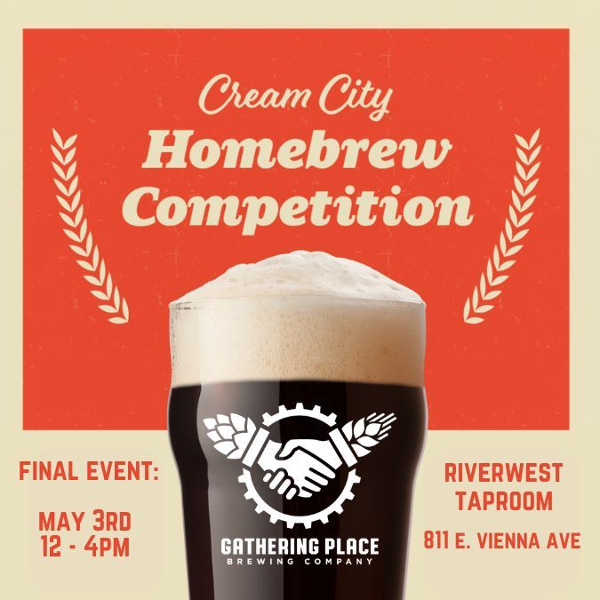 Cream City Homebrew Competition at Gathering Place Brewing - Riverwest