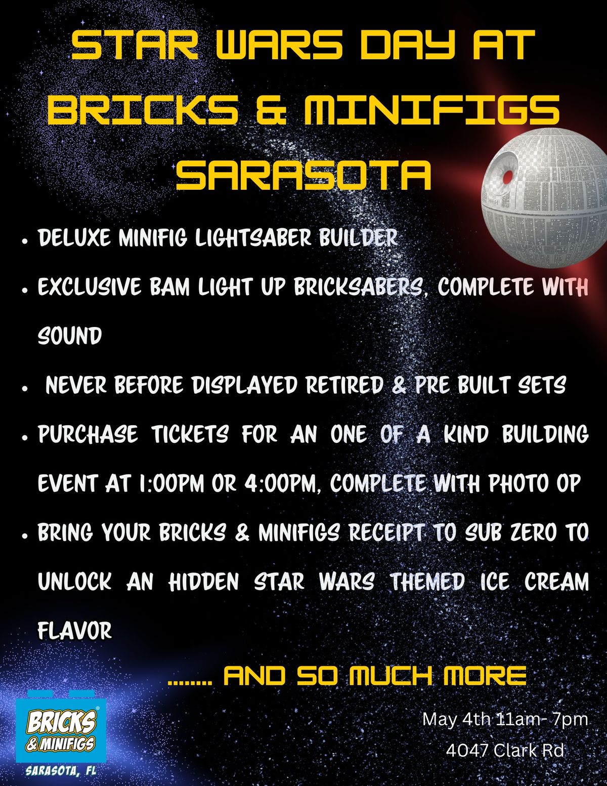 Star Wars Day at Bricks & Minifigs Sarasota