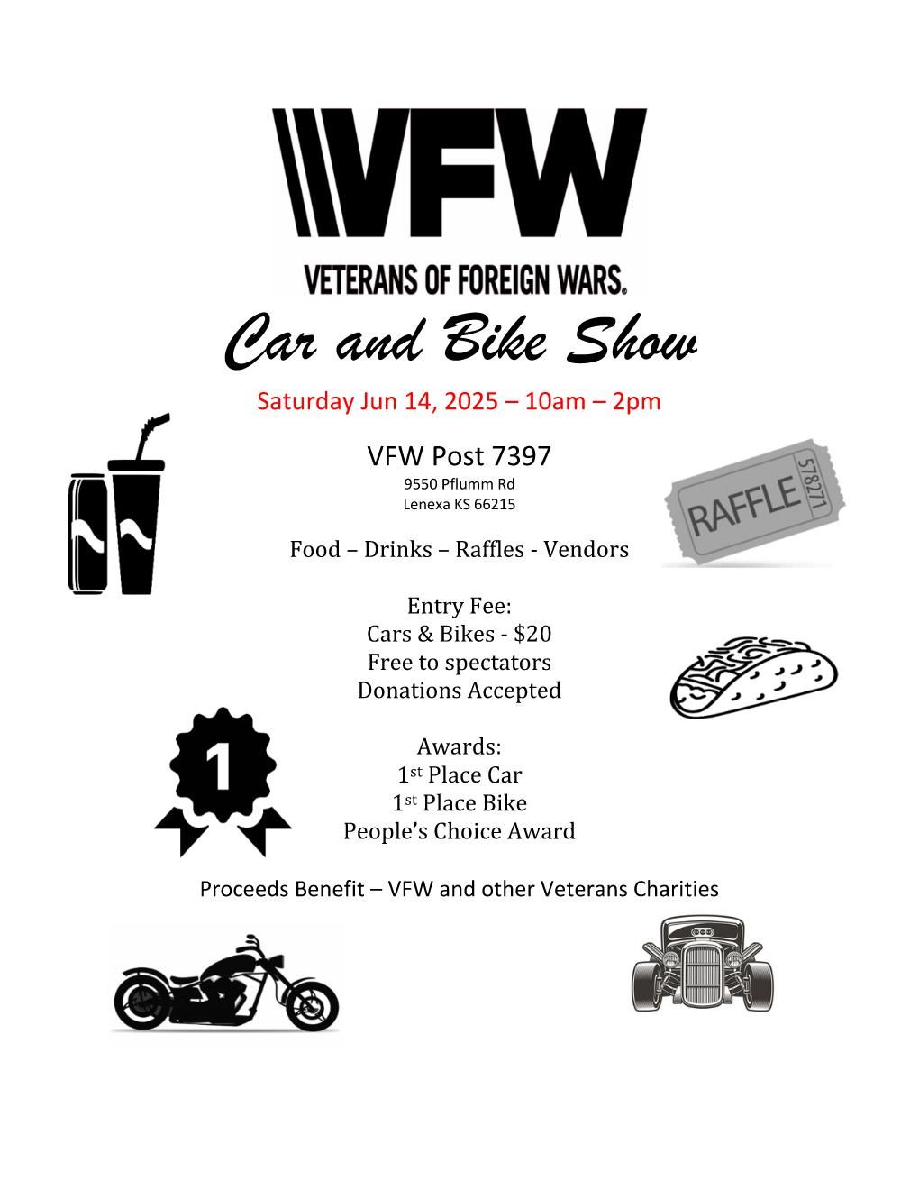 VFW Car and Bike Show