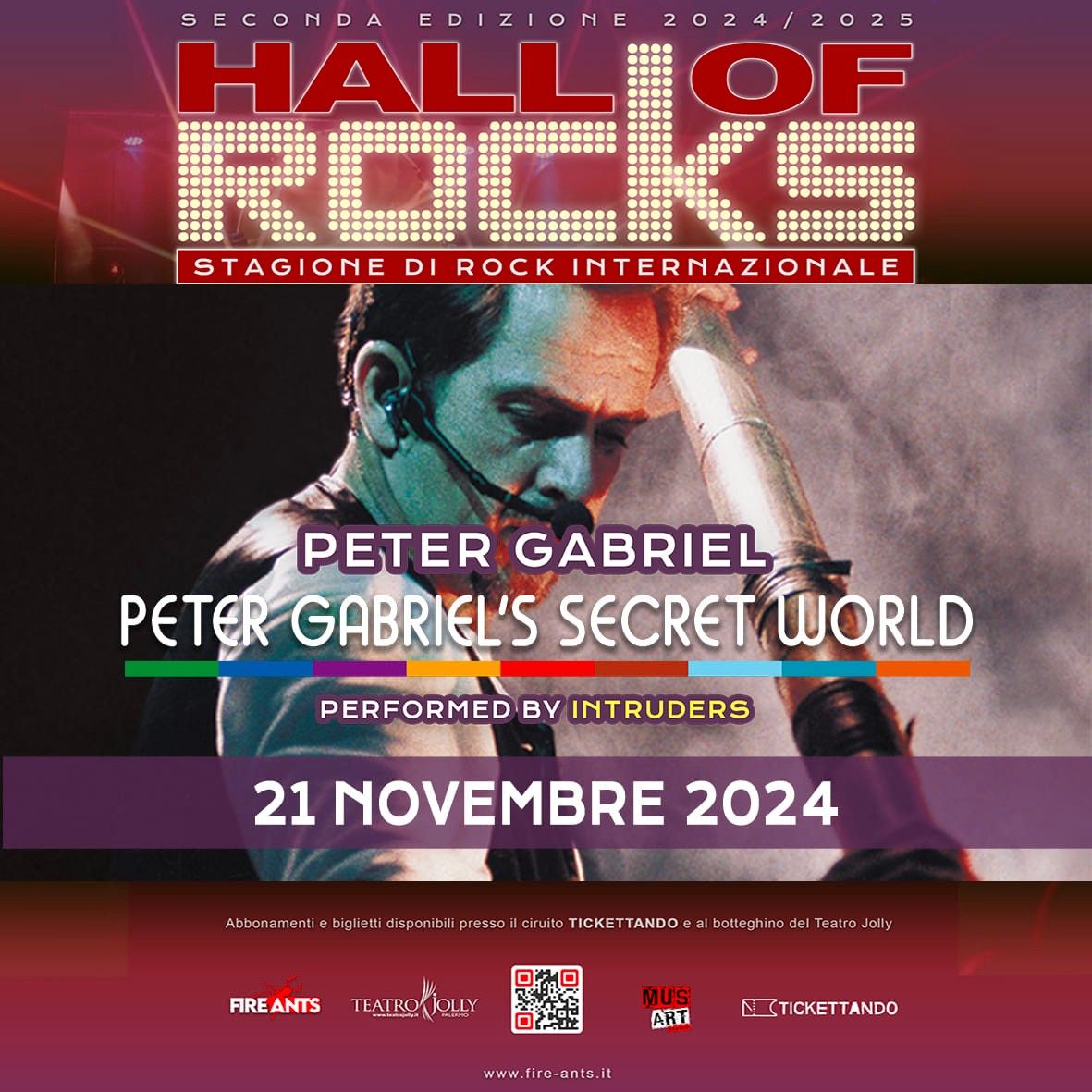 PETER GABRIEL'S SECRET WORLD \ud83c\udfad Hall Of Rocks #2