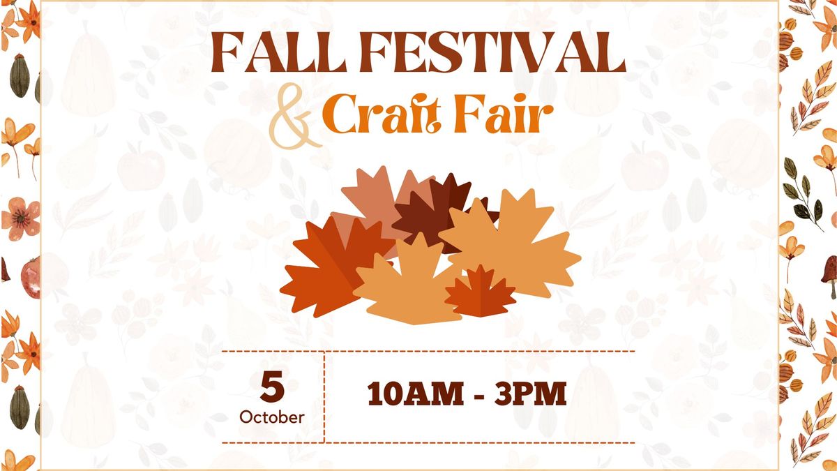 Fall Festival and Craft Fair