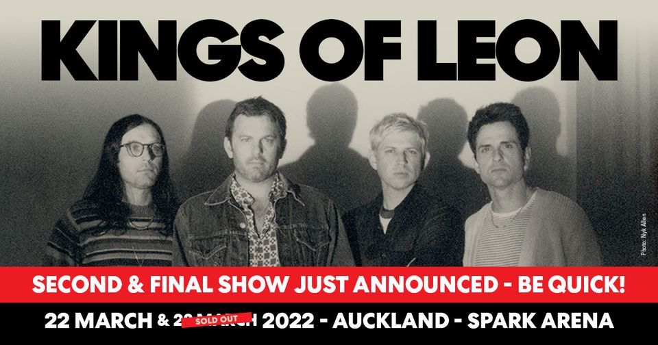 Kings of Leon at Spark Arena, Auckland