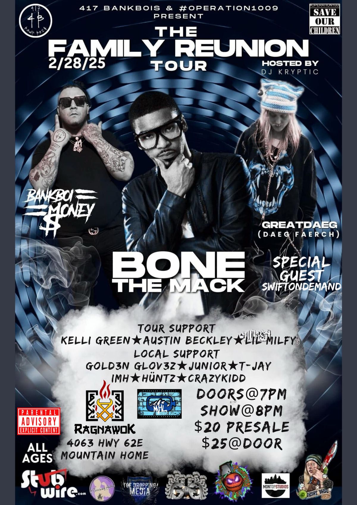 BONE THE MAC\u2605BANK BOI MONEY\u2605GREAT DAEG