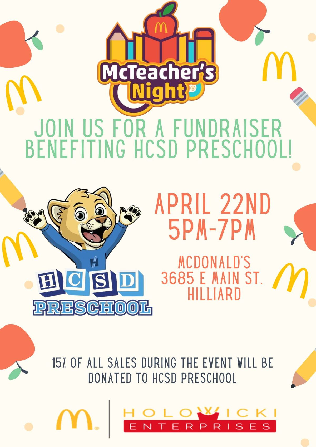 McDonald's Fundraiser