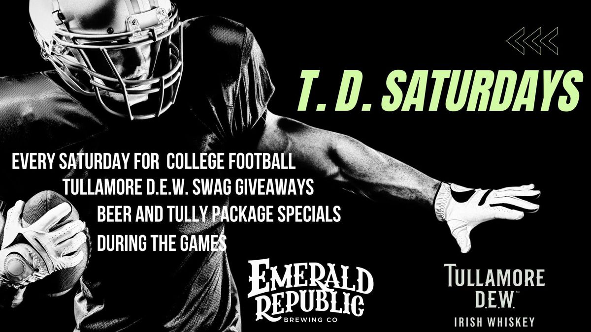 T.D. Saturdays at Emerald Republic Brewing