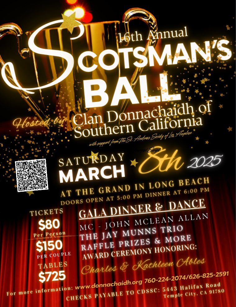 Scotsman's Ball Long Beach, CA 