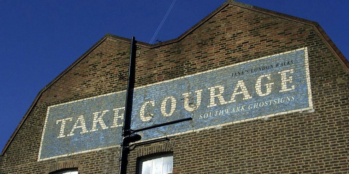 Southwark Ghostsigns \u2013 beer and banking, coal and cocoa - a guided walk