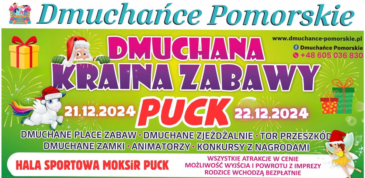 MIKO\u0141AJKOWA DMUCHANA KRAINA ZABAWY PUCK