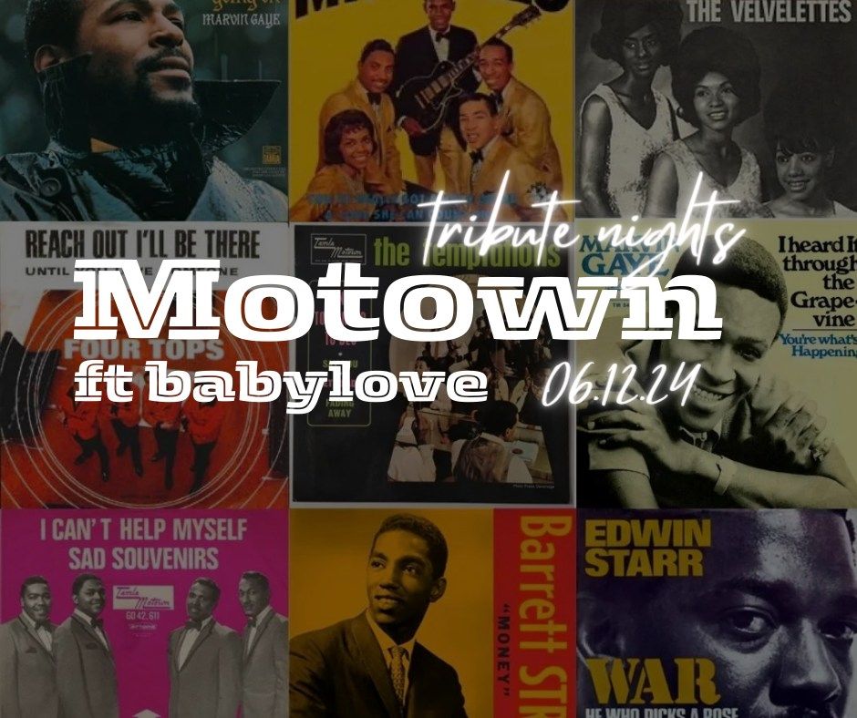 Motown BabyLove Christmas Tribute Night