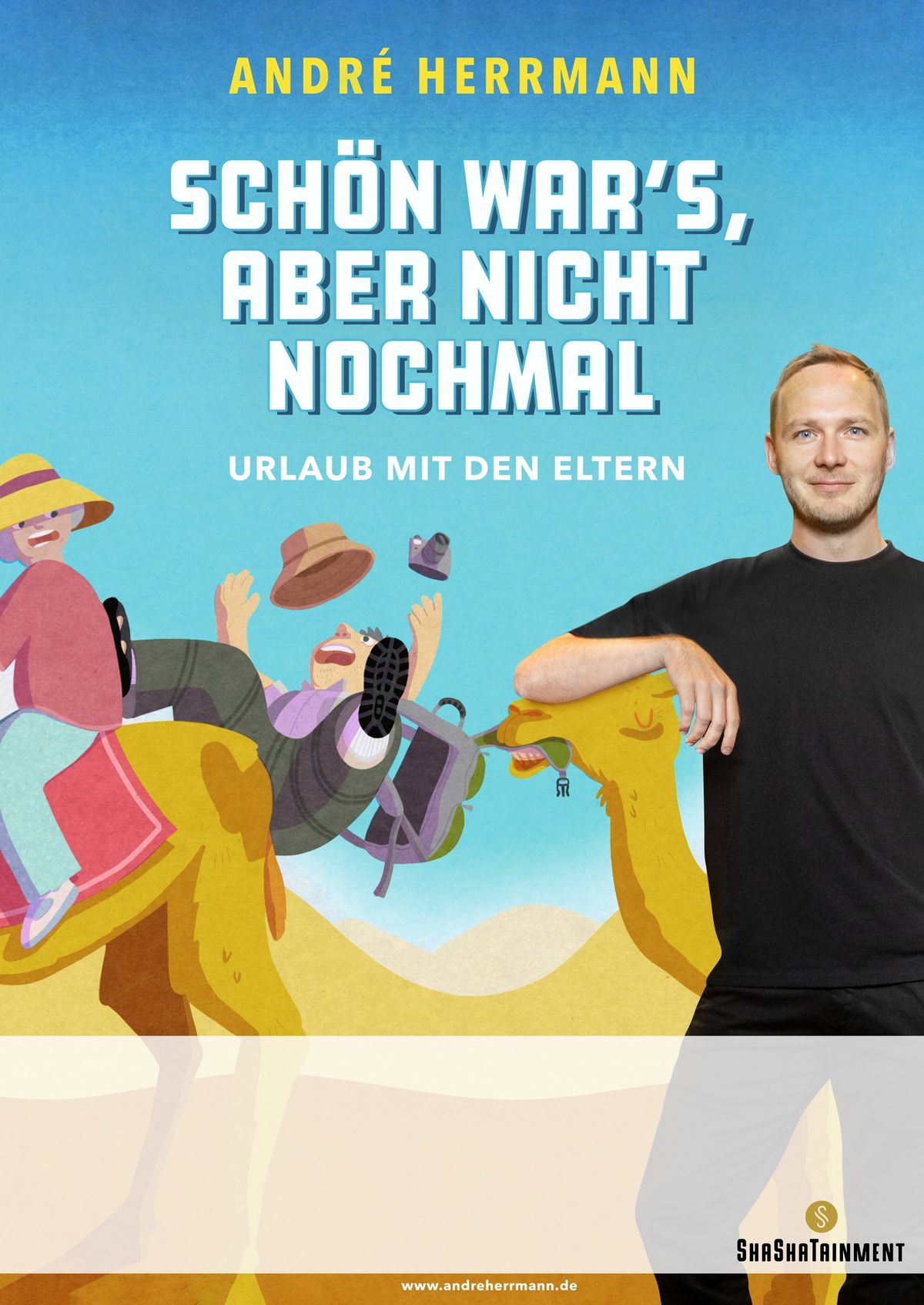 Andr\u00e9 Herrmann "Sch\u00f6n war's, aber nicht nochmal - Urlaub mit den Eltern" in Kiel!