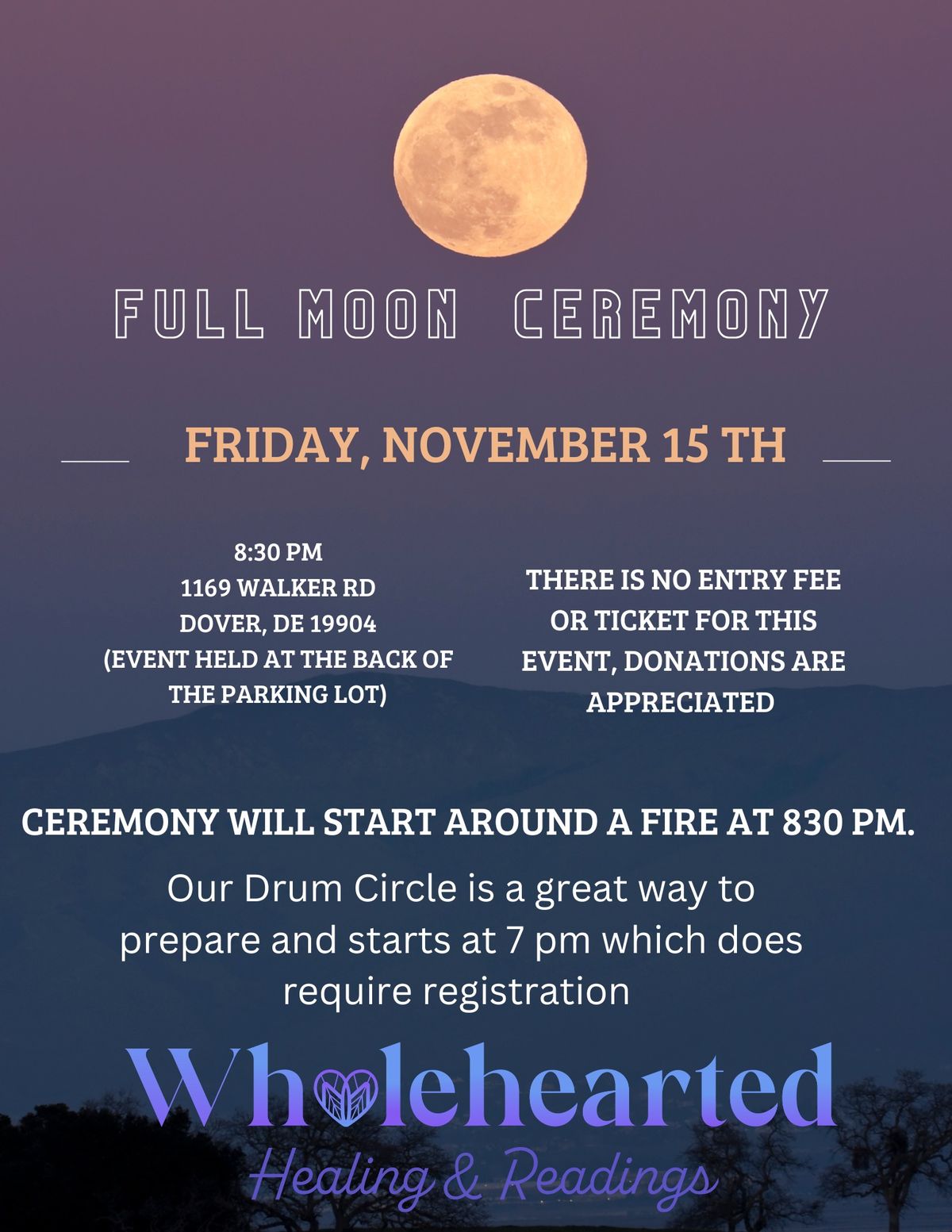 Full Moon Ceremony 