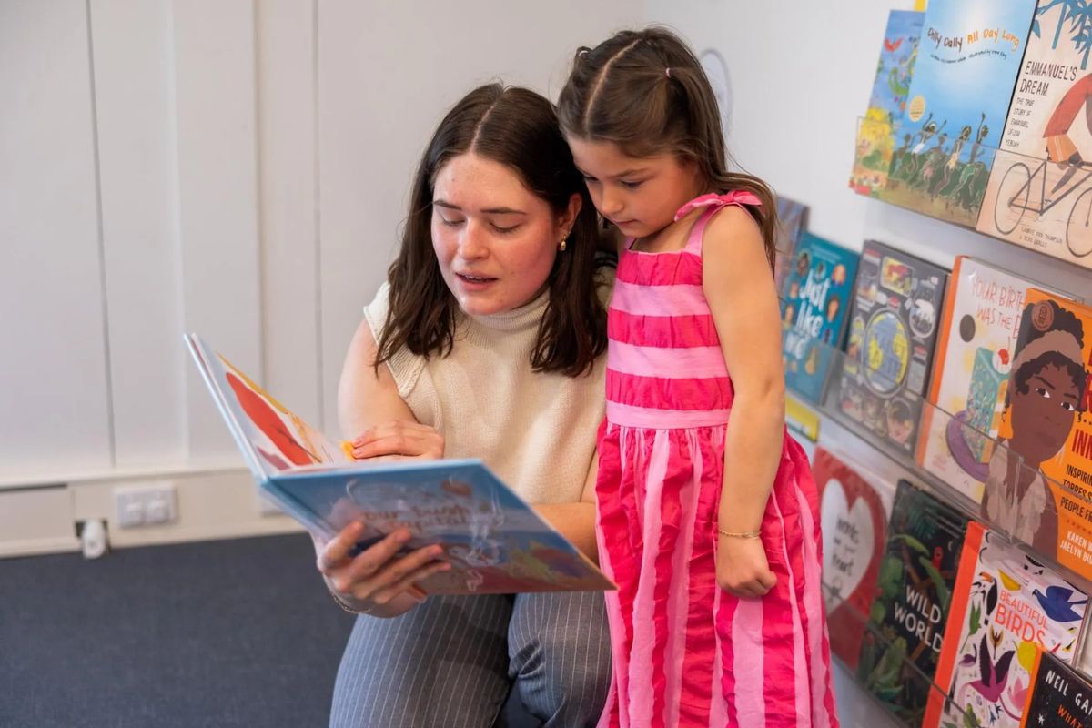 Children's book workshop at Old Parliament House