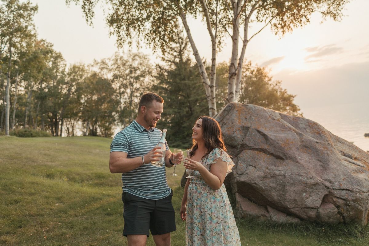 Tess & Brendan\u2019s Throwback Thursday Wedding Social 