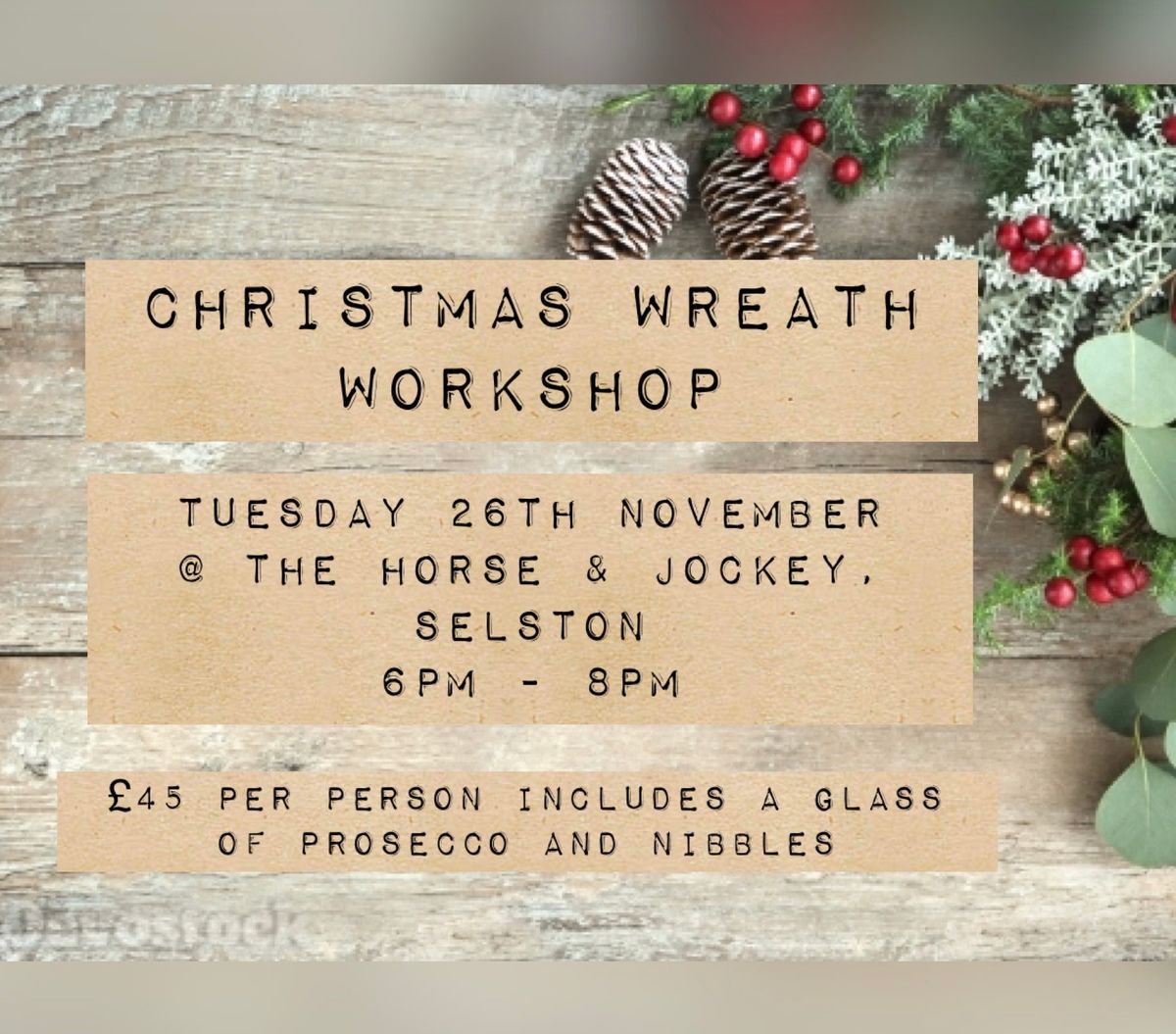 Christmas Wreath Workshops