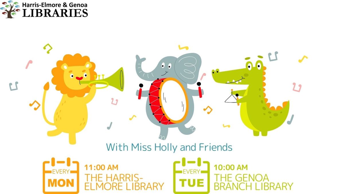 Storytime with Miss Holly and Friends