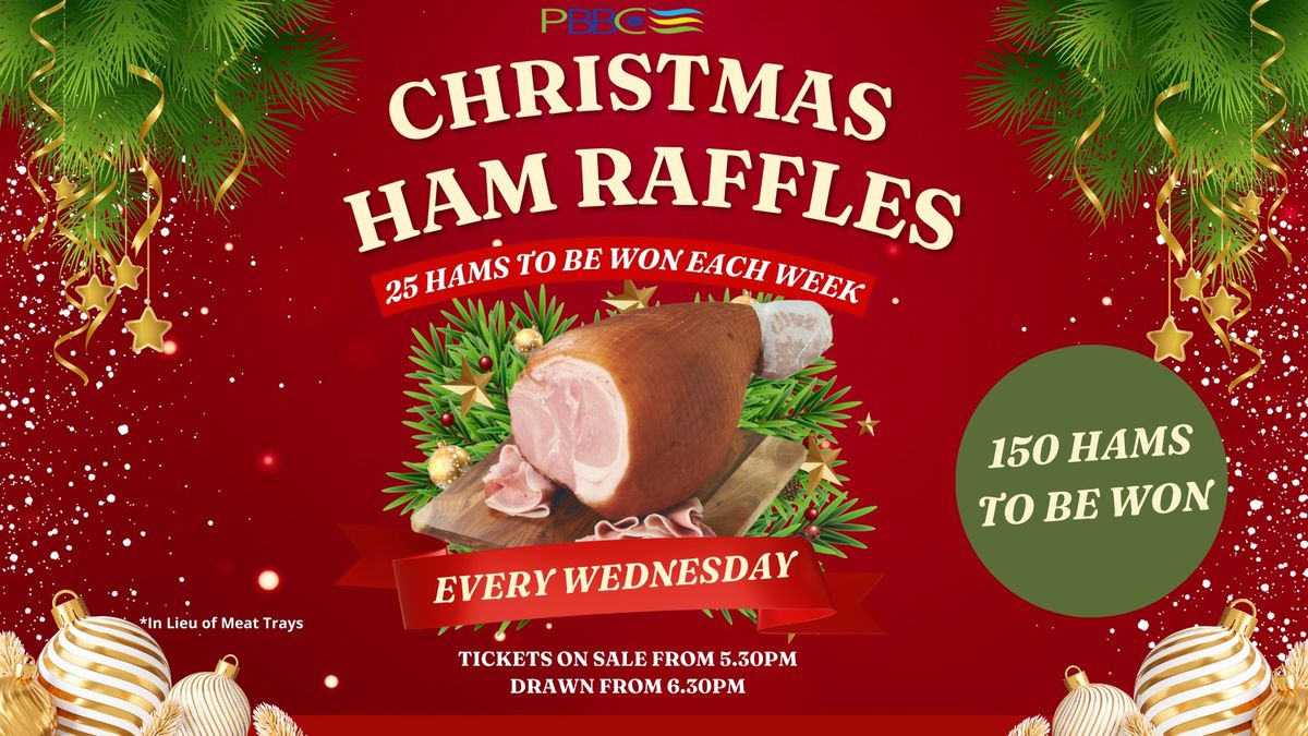 2024 Christmas Ham Raffles 